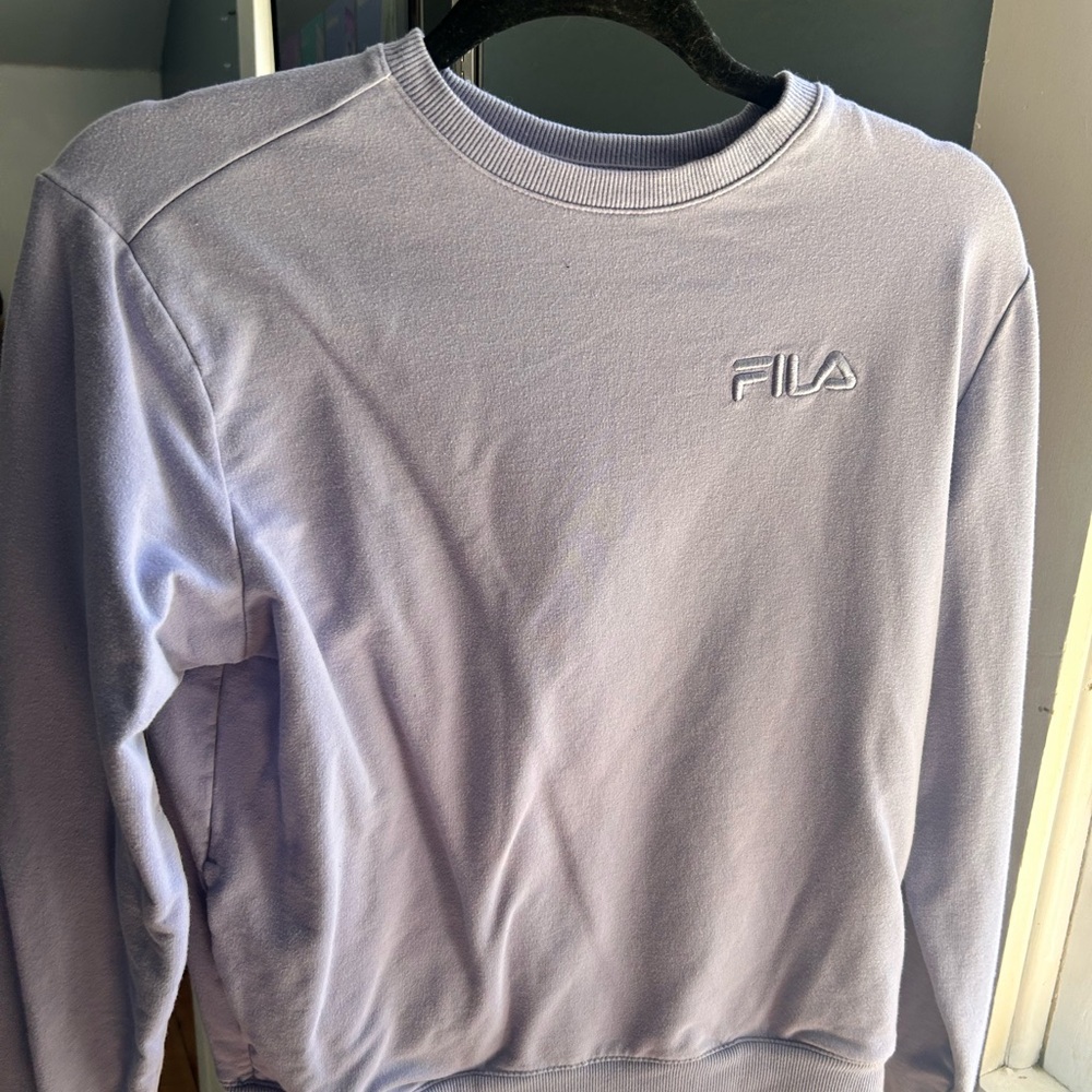Fila  Light Purple Crewneck Sweater